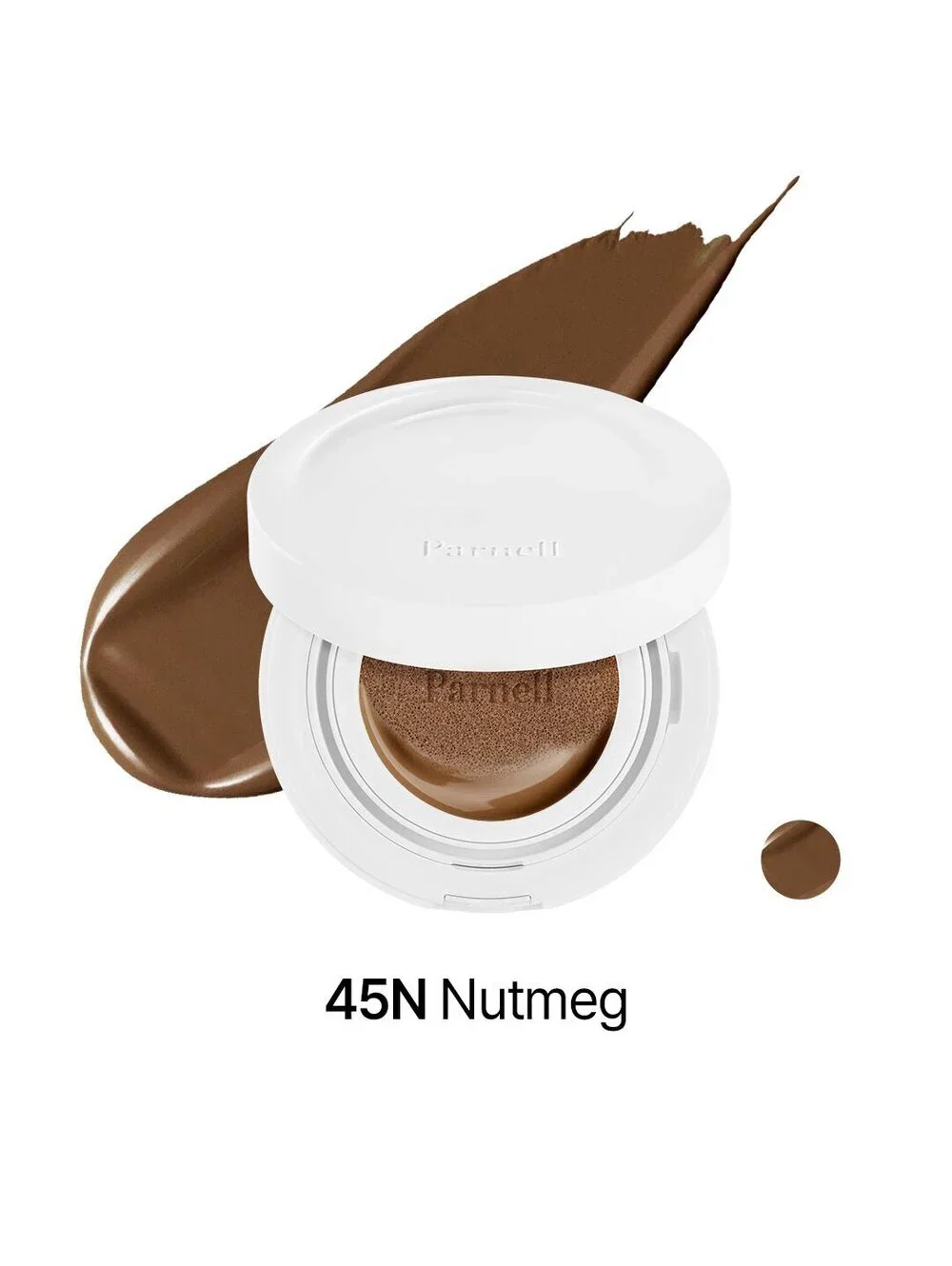 Parnell Cicamanu Serum Cushion 45N Nutmeg 15g Korean Makeup Foundation